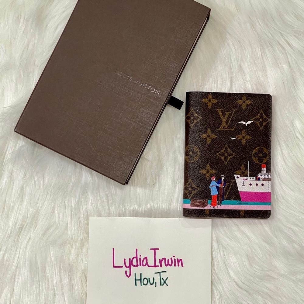 LV Monogram 2016 Passport Cover - Rose Ballerine